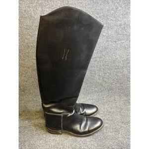 Bond Boot Company Effingham Riding Boots Black Leather Size 7
